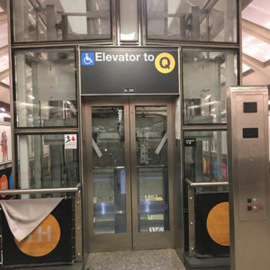 Second Avenue Transit Elevator